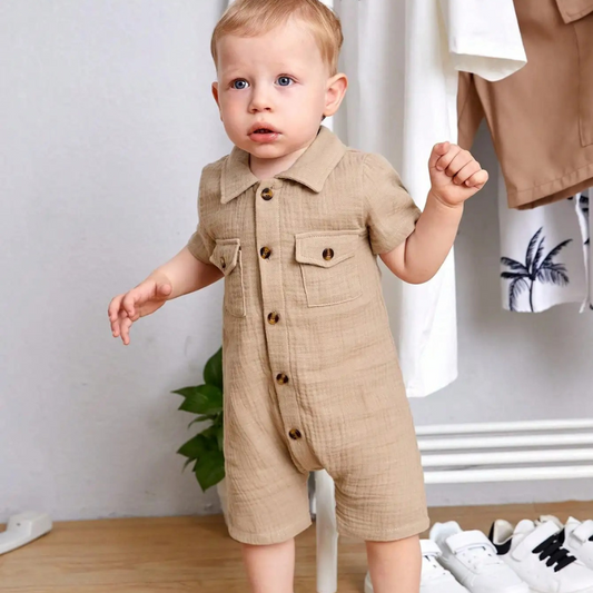 Cool & Comfy Summer Baby Romper